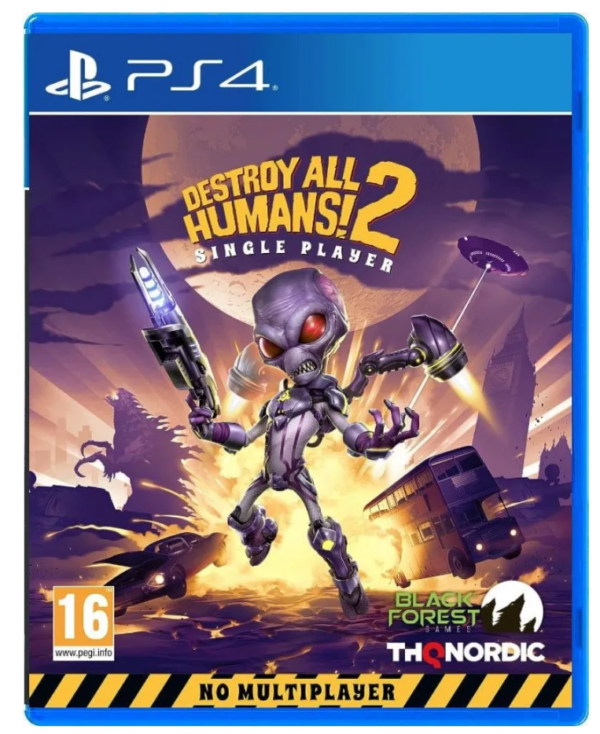 Destroy All Humans 2 - Single Player [PS4, русские субтитры] 1