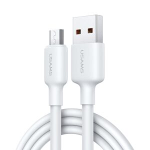 Кабель USB/Micro USAMS US-SJ607 U84 1m white 1