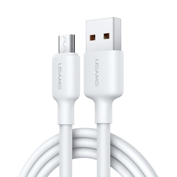 Кабель USB/Micro USAMS US-SJ607 U84 1m white 1