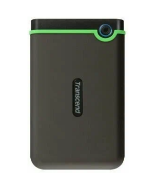 HDD ext 2.5" 2.0TB USB3.0 Transcend StoreJet 25M3S Slim, прорезиненный, стальной серый (TS2TSJ25M3S) 1