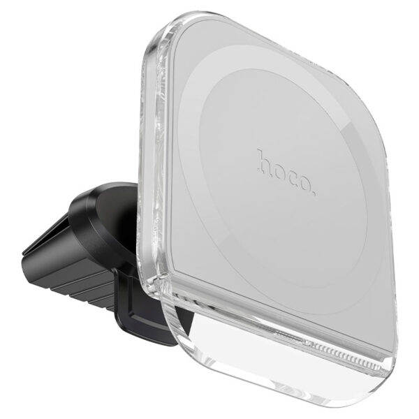 Автодержатель Hoco H42 Crystal ring magnetic car holder(air outlet) gray 1