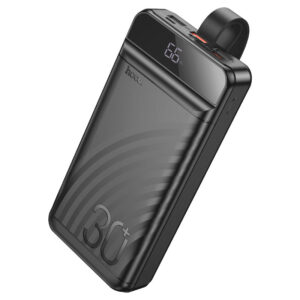 Power Bank Hoco J123B 22.5W+PD20W fully compatible power bank with digital display(30000mAh) black 1