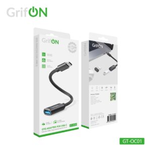 Адаптер OTG GrifON GT-OC01 Type-C black 1