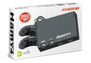 Игровая приставка "Hamy 4" (350в1)  Классик, черный комплект 1