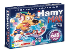 Игровая приставка "Hamy  MAX" HDMI (688в1) коробка в стиле Crash