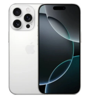 Смартфон Apple iPhone 16 Pro 256 ГБ, Dual nanoSIM+eSIM, White Titanium 1