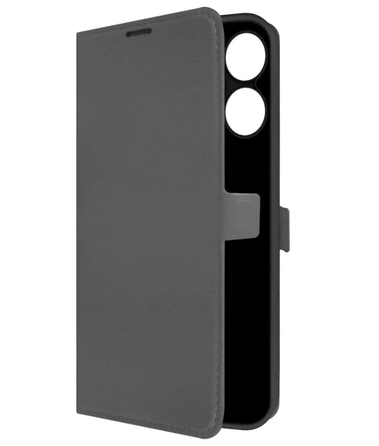 Книжка Krutoff Eco Book Tecno Pova 6 NEO серый 1 Книжка Krutoff Eco Book Tecno Pova 6 NEO серый 1