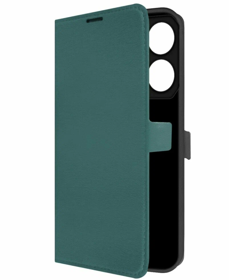 Книжка Krutoff Eco Book Tecno Pova 6 NEO зеленый опал 1 Книжка Krutoff Eco Book Tecno Pova 6 NEO зеленый опал 1