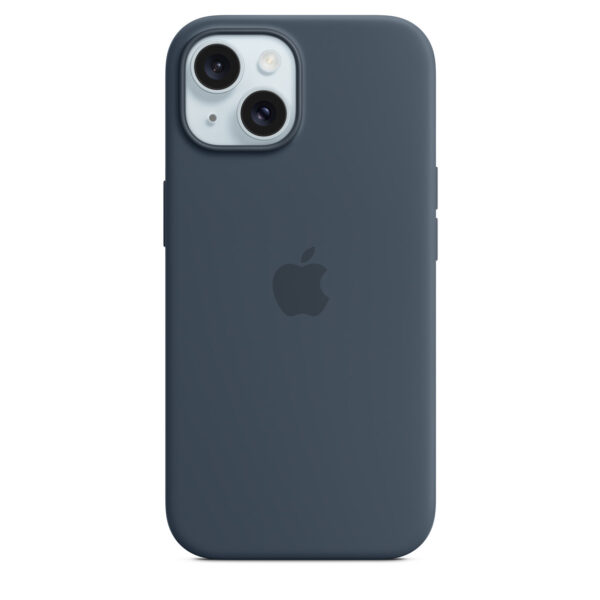 Силикон New Shining MagSafe iPhone 15 Dark blue 1