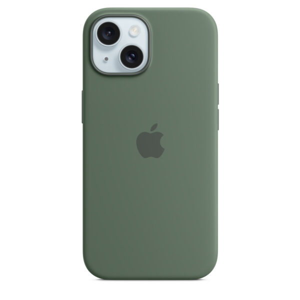 Silicone Сase FULL iPhone 15 (68) fresh green 1