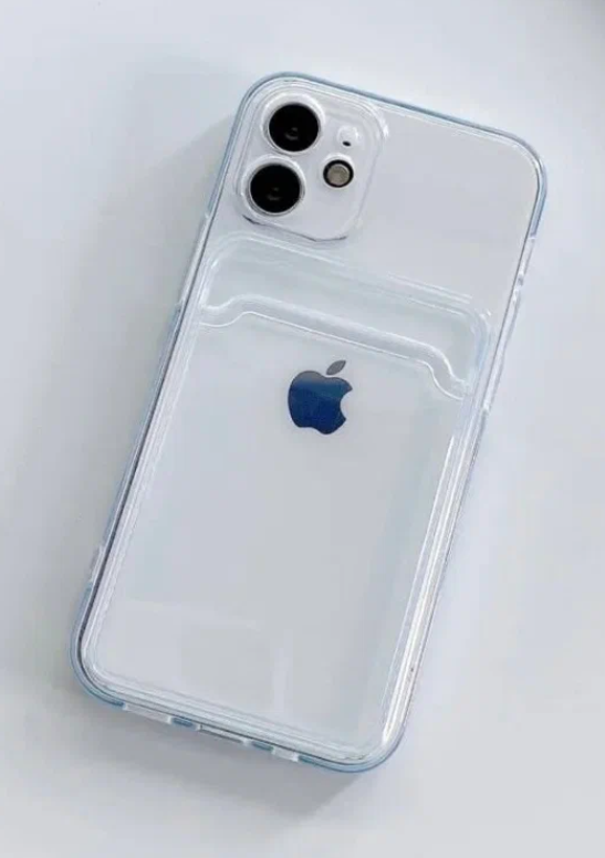 Накладка TPU Card Case для iPhone 13Pro прозрачный 1 Накладка TPU Card Case для iPhone 13Pro прозрачный 1