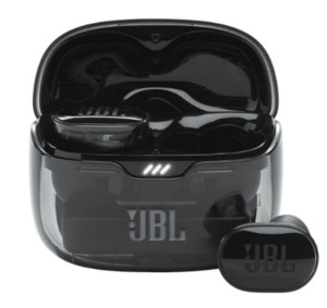 Наушники bluetooth JBL Tune Buds Black( Прозрачный Кейс) 1
