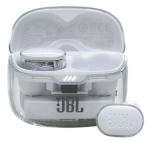 Наушники bluetooth JBL Tune Buds White (Прозрачный Кейс) 1