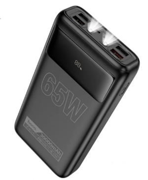 Power Bank Hoco DB81 Edge PD65W fully compatible power bank(30000mAh) black 1