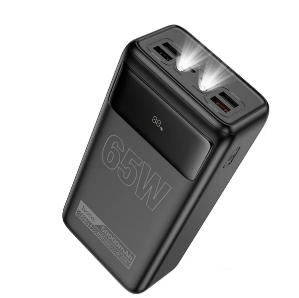 Power Bank Hoco DB81A Edge PD65W fully compatible power bank(50000mAh) black 1
