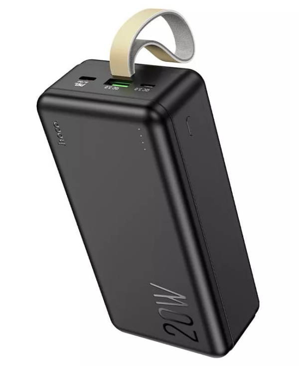 Power Bank Hoco J87B Tacker PD20W+QC3.0 power bank(30000mAh) black 1