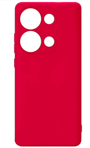 Silicone Case Full Xiaomi Redmi Note 13 4G Red 1