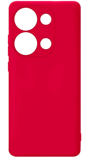 Silicone Case Full Xiaomi Redmi Note 13 Pro 4G Red 1