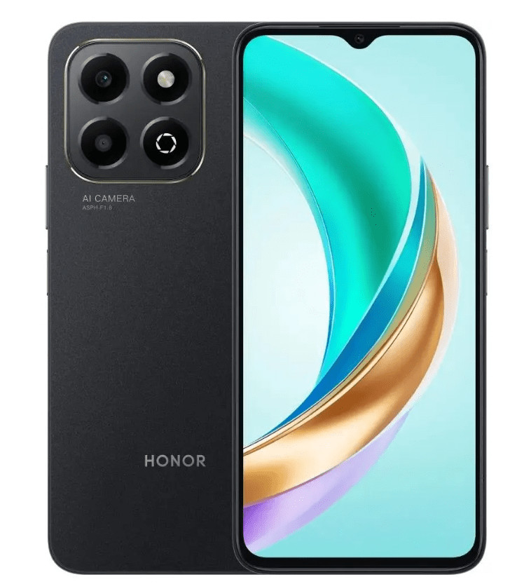 Смартфон HONOR X6b 4/128 ГБ Global, Dual nano SIM, черный 1 Смартфон HONOR X6b 4/128 ГБ Global, Dual nano SIM, черный 1