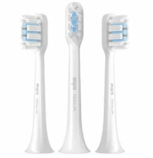 Сменные насадки для зубной щетки Mi Mijia T501 3шт (MBS307) White 1