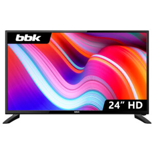 24" Телевизор BBK 24LEM-1060/T2C черный 1366x768, HD READY, 60 Гц 1