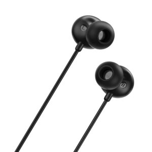 Наушники Borofone BM45 Sound wave earphones with mic Black 1