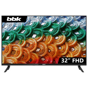 32" Телевизор BBK 32LEM-1030/FTS2C черный 1920x1080, Full HD, 60 Гц 1