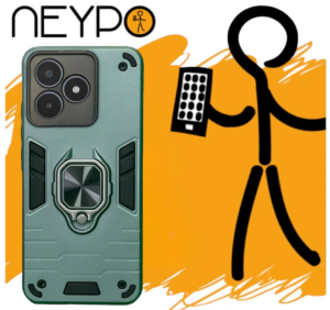 Накл NEYPO DEF CASE Realme Note 50 тем-зелен 1