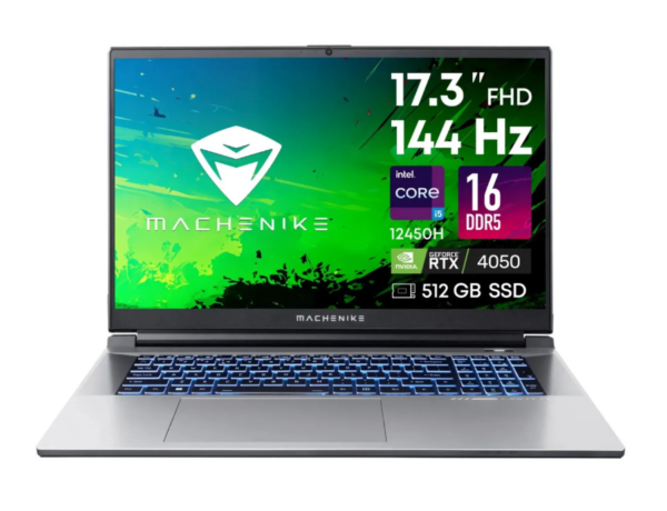 Ноутбук Machenike L17 Pulsar 17.3" Intel Core i5-12450H/16GB/512GB SSD/GF RTX4050 6GB/Win 11 1