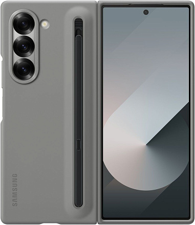 Чехол S Pen Case for Samsung Z Fold 6 Grey 1 Чехол S Pen Case for Samsung Z Fold 6 Grey 1