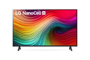 43" Телевизор LG 43NANO80T6A.ARUB синяя сажа 3840x2160, 4K Ultra HD, 60 Гц, Wi-Fi, Smart TV, webOS 1