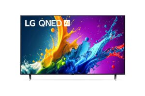 43" Телевизор LG 43QNED80T6A.ARUG черный титан 3840x2160, 4K Ultra HD, 60 Гц, Wi-Fi, Smart TV, webOS 1
