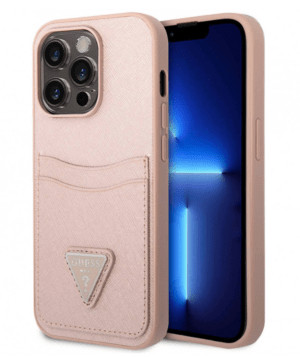 Чехол CG MOBILE GUESS для iPhone 14 6.1" Розовый 1