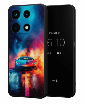 Чехол fashion case для Infinix Note 30 Lamborgini 1