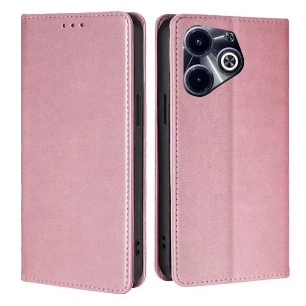 Чехол-накладка Fasion Case для Infinix HOT 40i 4G с защитой камеры Темно-фиолетовый 1