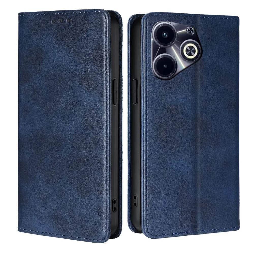 Чехол-накладка Fasion Case для Infinix HOT 40i 4G с защитой камеры Темно-синий 1 Чехол-накладка Fasion Case для Infinix HOT 40i 4G с защитой камеры Темно-синий 1