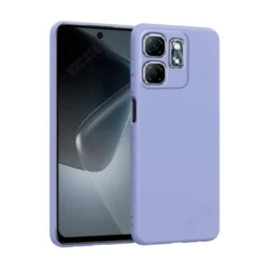 Чехол-накладка Fasion Case для Infinix HOT 50i 4G с защитой камеры Голубой 1