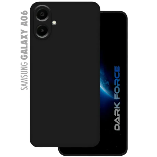 Чехол-накладка Fasion Case для Samsung A06 с защитой камеры Черный 1
