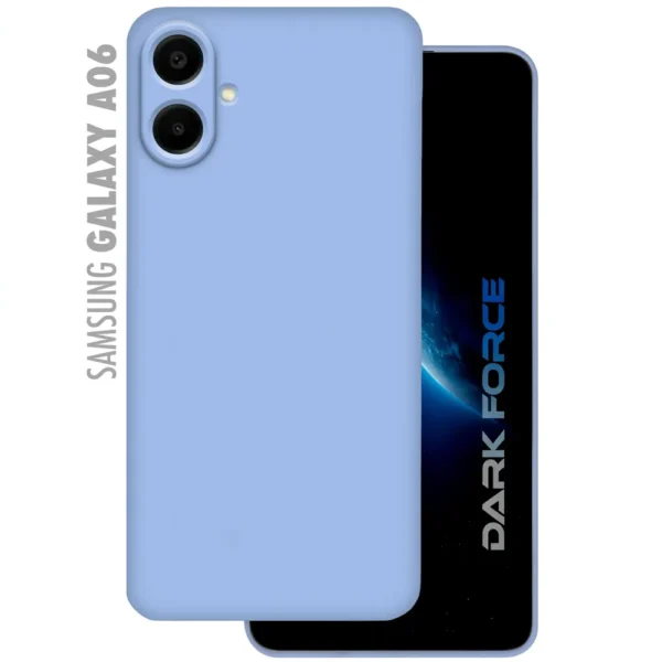 Чехол-накладка Fasion Case для Samsung A06 с защитой камеры Голубой 1