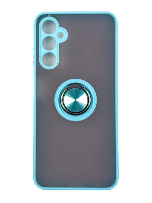 Чехол-накладка Fasion Case для Samsung A15 4G с защитой камеры Голубой 1