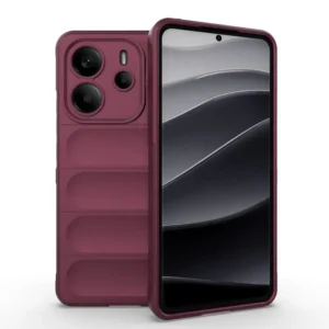 Чехол-накладка Fasion Case для Xiaomi Redmi 14C 4G с защитой камеры Темно-фиолетовый 1