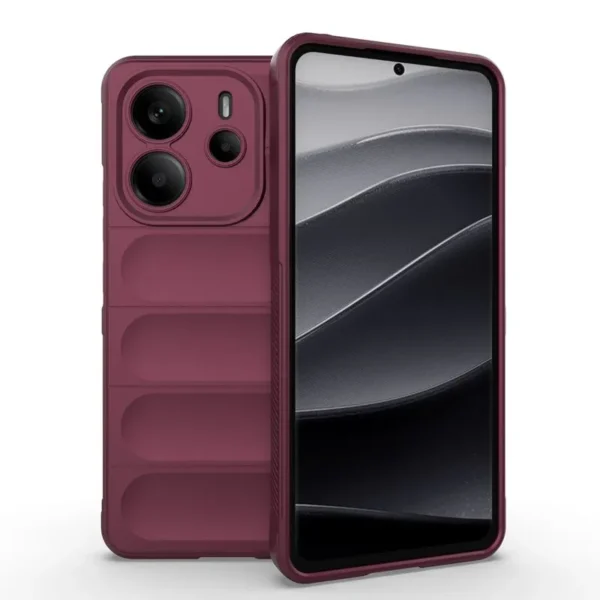 Чехол-накладка Fasion Case для Xiaomi Redmi 14C 4G с защитой камеры Темно-фиолетовый 1