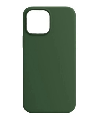 Накладка Silicone Case for iPhone 15 Pro без логотипа темно-зеленый 1 1