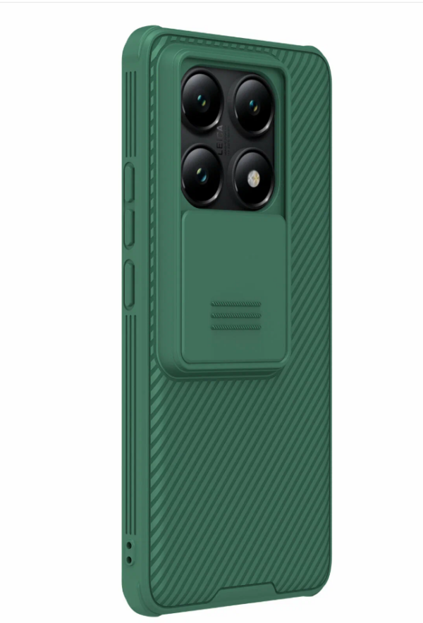 Nillkin для Xiaomi 14T pro чехол CamShield Pro Green 1
