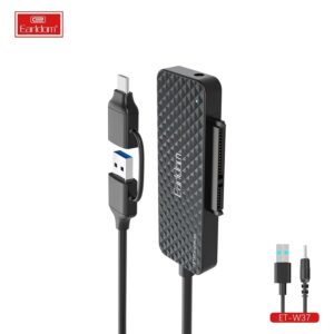 Адаптер OTG Earldom ET-W37 3in1 usb ssd/hdd 1