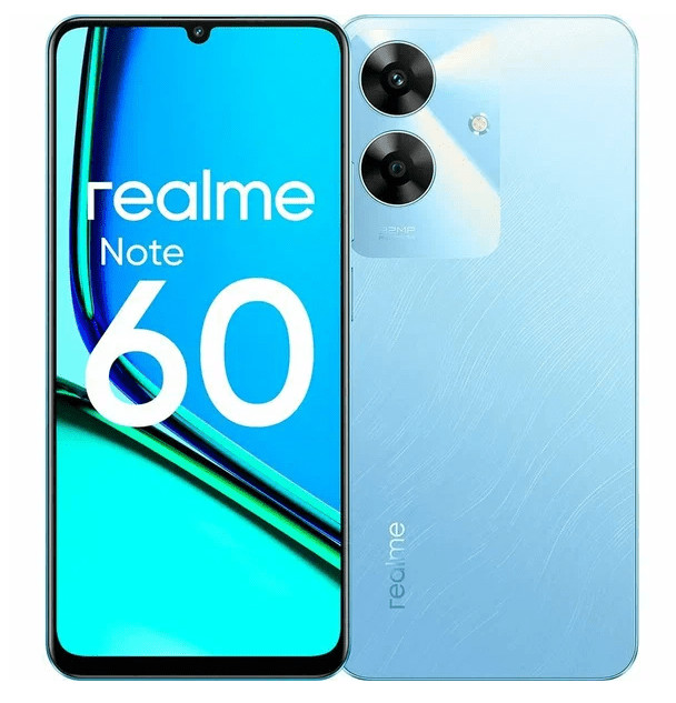 Смартфон Realme Note 60 4/128 Gb Голубой 1 Смартфон Realme Note 60 4/128 Gb Голубой 1