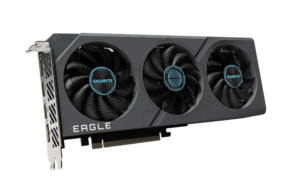 Видеокарта Gigabyte Nvidia GeForce RTX 4060 (GV-N4060Eagle OC-8GD) PCI-E 4.0 8192Mb 128 GDDR6 2580/1 1