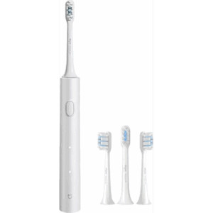 Электрическая зубная щетка Xiaomi Mijia Sonic Electric Toothbrush T302 MES608 (серебро), шт 1