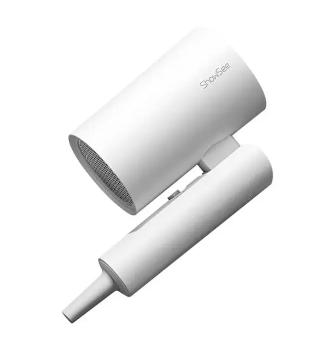 Фен для волос Xiaomi ShowSee Anion Folding Hair Dryer A4 (белый), шт 1 Фен для волос Xiaomi ShowSee Anion Folding Hair Dryer A4 (белый), шт 1