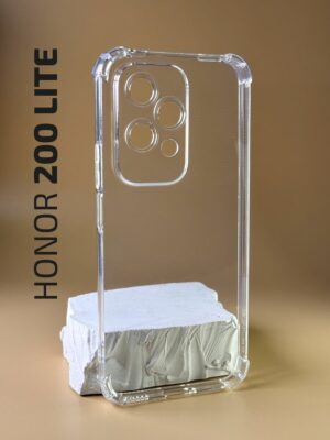 Чехол-накладка Fasion Case для Honor 200 lite с защитой камеры Голубой 1